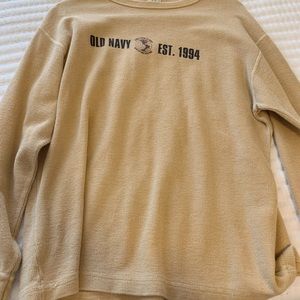 Long sleeve sweatshirt
